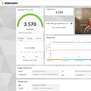 3DMark - Resultados de velocidad