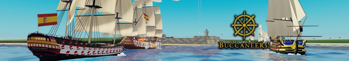 Un juego de batalla naval en mundo abierto: Buccaneers!