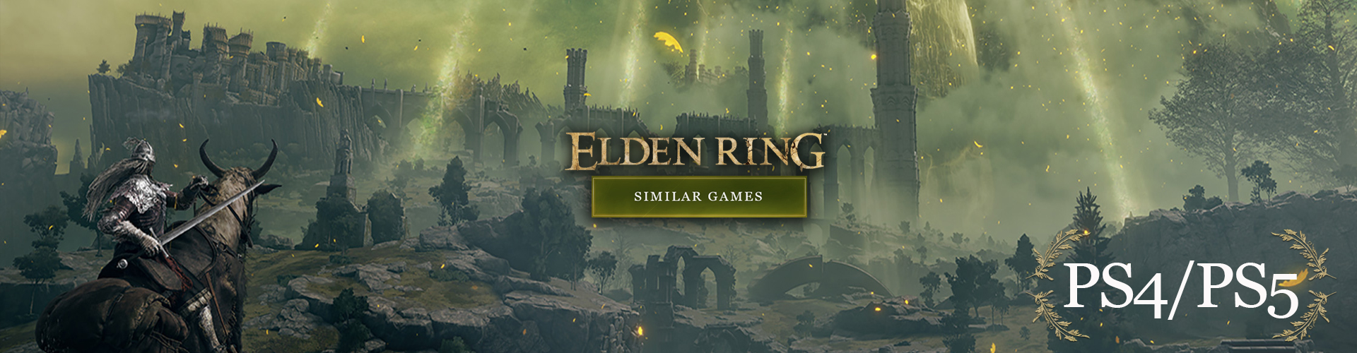 Los Mejores Juegos como Elden Ring para PS4/PS5