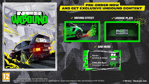 Need For Speed Unbound - ediciones
