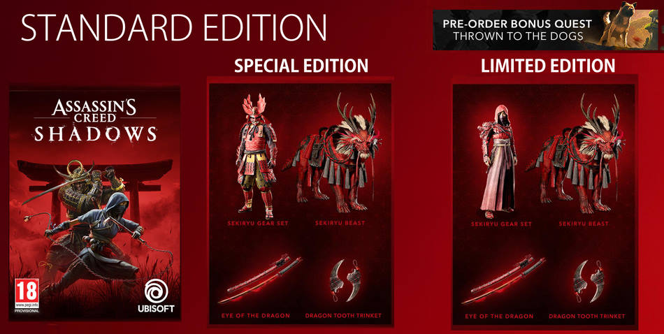 Assassin's Creed Shadows Edición Standard