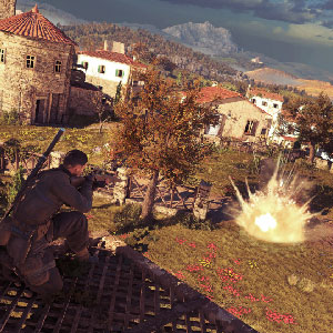 Sniper Elite 4 Explosión