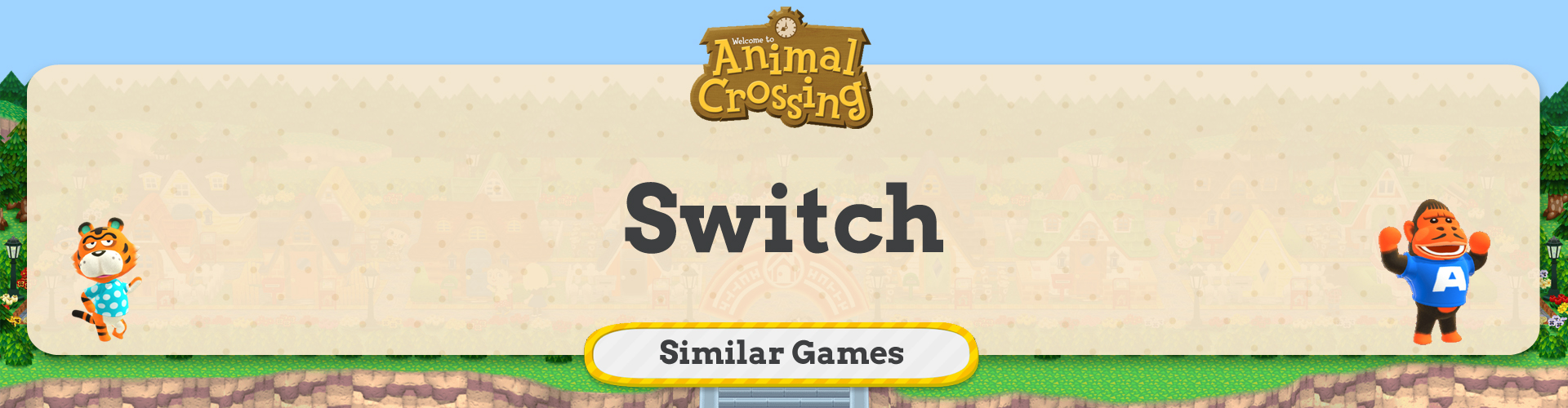 Juegos de Switch como Animal Crossing