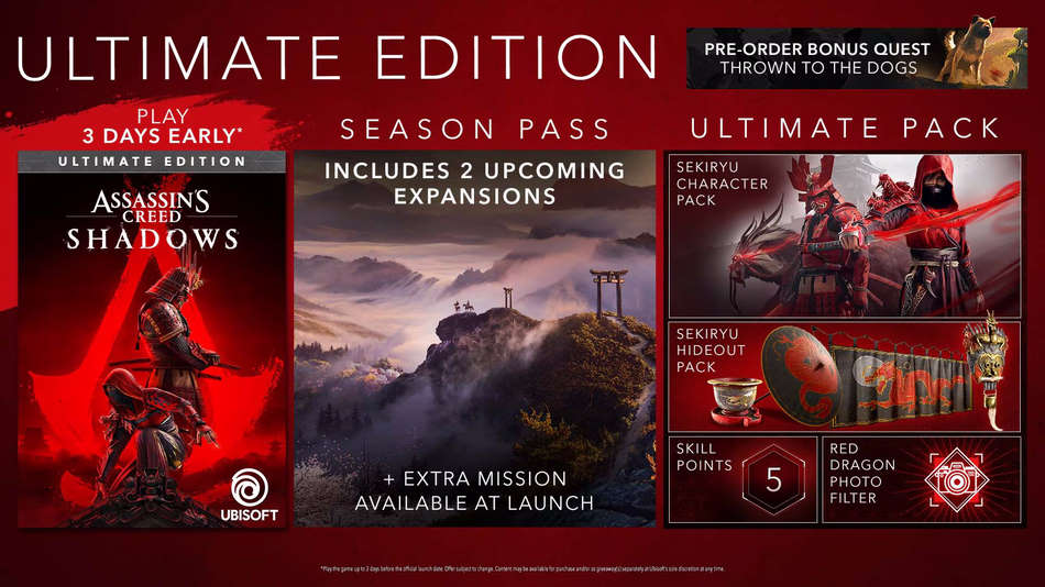 Assassin's Creed Shadows Edición Ultimate