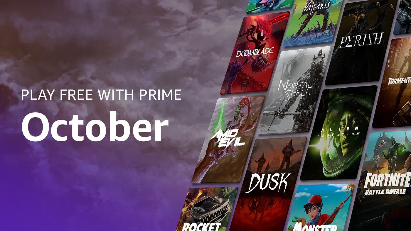 Juegos de Prime de Amazon Luna en Octubre