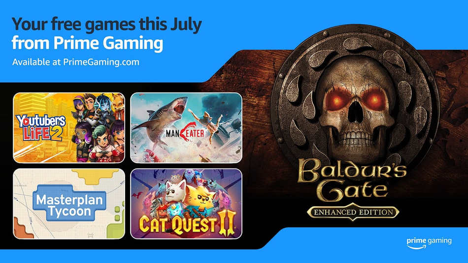 segunda alineación Amazon Prime Gaming Julio 2024