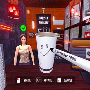 Barista Simulator - Marcador Virtual