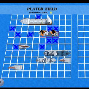 Battleship Tactica Sea Wars 3D - Campo de la CPU