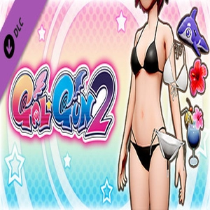 Gal*Gun 2 Bikini Black and White