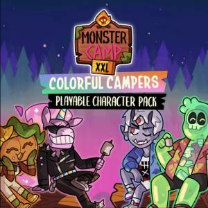 Monster Camp Character Pack Colorful Campers