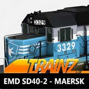 Trainz A New Era EMD SD40-2 Maersk