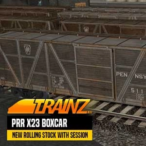 Trainz A New Era PRR X23 Boxcar