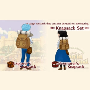 WorldNeverland Elnea Kingdom Knapsack Set