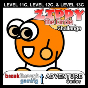 Zippy the Circle Challenge Level 11C, Level 12C, and Level 13C