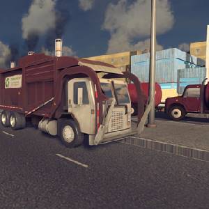 Cities Skylines Content Creator Pack Vehicles of the World Camión de Basura Grande