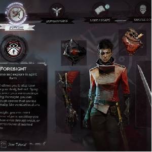Dishonored Death of the Outsider Menú de Poderes