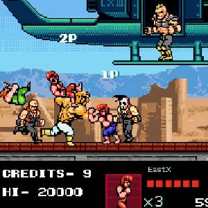 Double Dragon 4 - Guerreros Negros