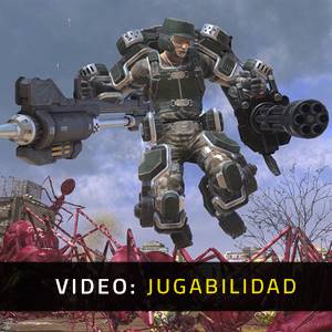 Earth Defense Force 6 - Video de Jugabilidad