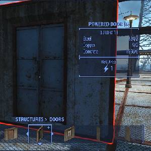 Fallout 4 Wasteland Workshop - Puerta