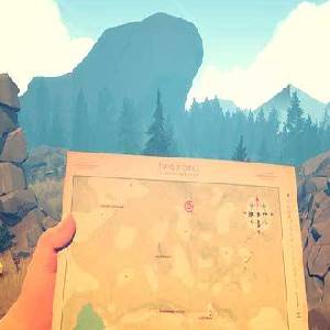 Firewatch - Mapa