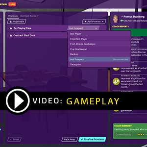 Football Manager 2020 Touch Gameplay Video