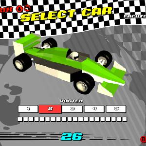 Formula Retro Racing World Tour Seleccionando Coche