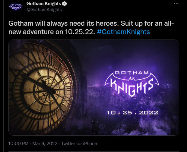 ¿Es Gotham Knights una secuela de Arkham Knight?