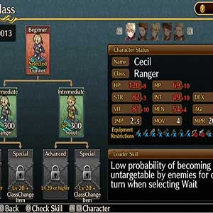 Mercenaries Wings The False Phoenix - Clase