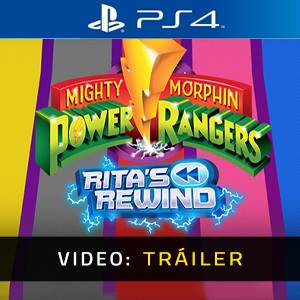 Mighty Morphin Power Rangers Rita’s Rewind PS4 Tráiler del Juego