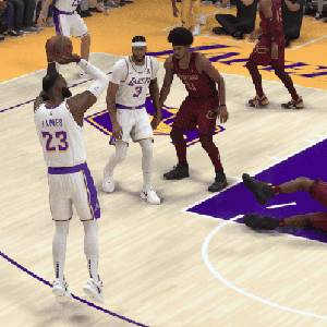 NBA 2K25 - Triple de Lebron James