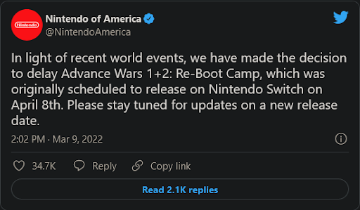 ¿Cuándo sale a la venta Advance Wars 1+2: Re-Boot Camp?