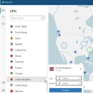 NordVPN - Servidores