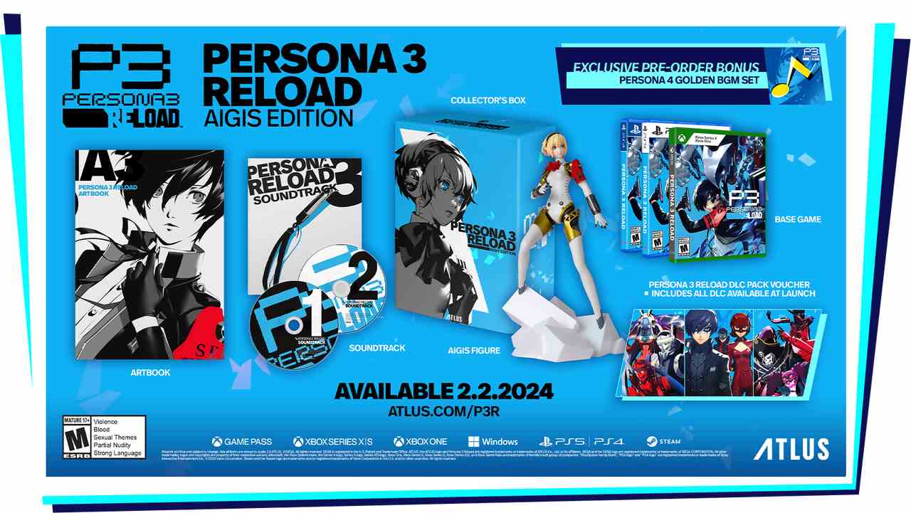 Edición Aigis de Persona 3 Reload