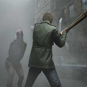 Silent Hill 2 - James y Figura Tumbada