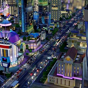 Simcity Ciity Distrito De La Vida Nocturna