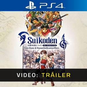 Suikoden 1 & 2 HD Remaster Gate Rune and Dunan Unification Wars PS4 - Tráiler