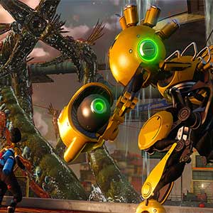 Sunset Overdrive Monstruo contra Robot