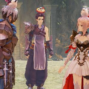 Tales of Arise Hootle Attachment Pack Shionne Vymer Imeris Daymore con la Muñeca Hootle