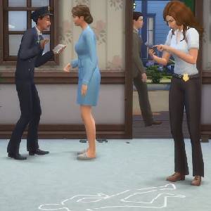 The Sims 4 Get to Work - Crimen