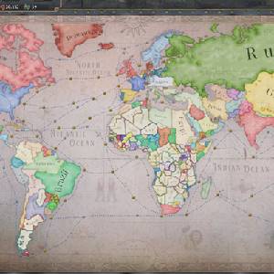 Victoria 3 Dawn of Wonder Mapa del Mundo