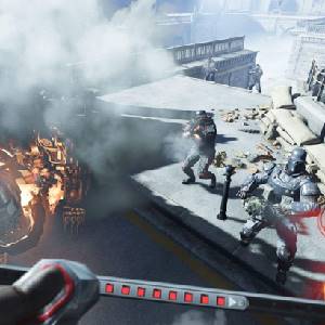 Wolfenstein Cyberpilot Android de Combate Armado