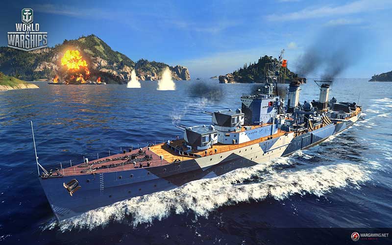 world of warships premium camafage for iowa