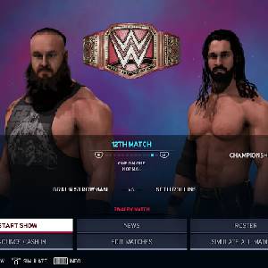 WWE 2K20 - Braun Strowman contra Seth Rollins